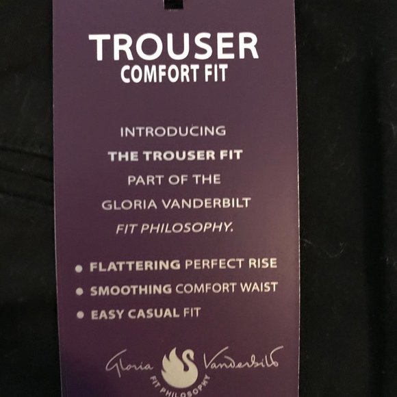 Gloria Vanderbilt Charlene Perfect Fit Pant - Picture 4 of 4